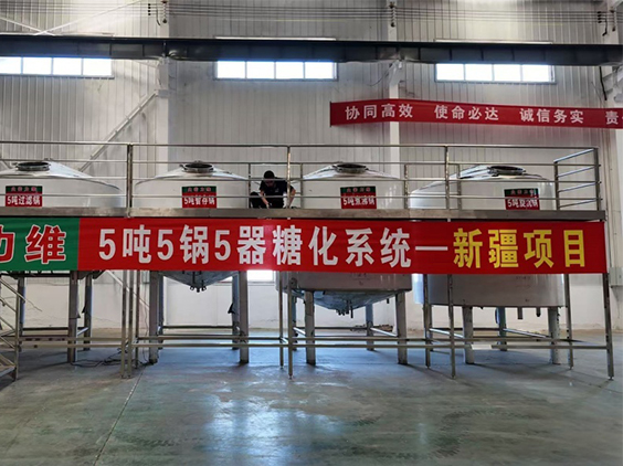 洛南精酿啤酒设备厂—5吨精酿啤酒设备—新疆项目